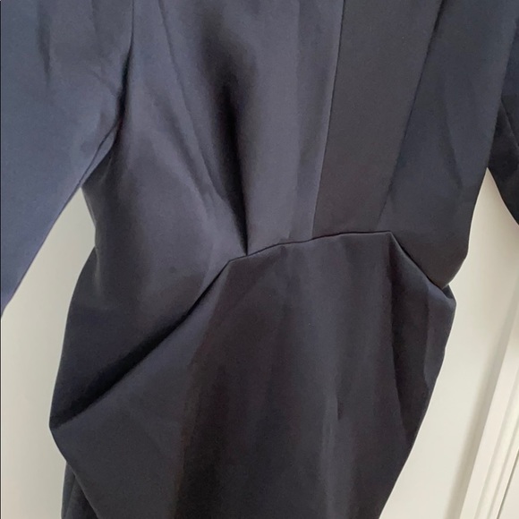 COS DARK NAVY BLUE DRESS SIZE 10 - Picture 3 of 7